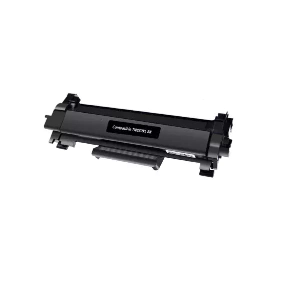 ALUMUINK 2-Pack TN830XL High Yield Toner Cartridges For Brother TN-830XL Printers – With Chip, Black