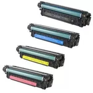 Compatible HP 507X Laser Toner Cartridge Set (CE400X, CE401A, CE402A, CE403A)