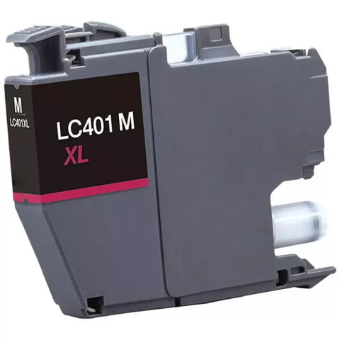Compatible Brother LC401XLM Magenta Ink High Yield