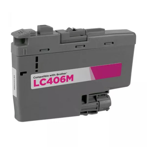 Compatible Brother LC406M Magenta Ink Cartridge