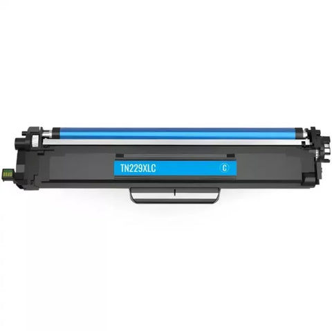 Compatible Brother TN 229 Cyan Toner Cartridge