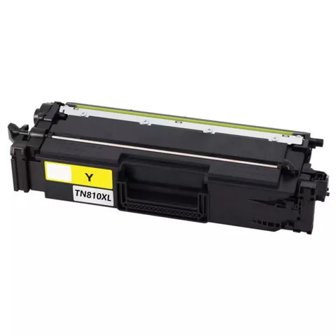 Compatible Brother TN 810XLY Toner Cartridge High Yield Yellow