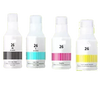 Compatible Canon GI-26 Ink Bottle Set (Black, Cyan, Magenta, Yellow)