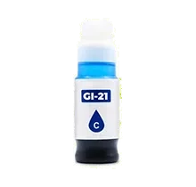 Compatible Canon GI-21 Cyan Ink Bottle (4537C001)