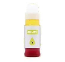 Compatible Canon GI-21 Yellow Ink Bottle (4539C001)