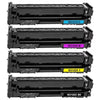 Compatible HP 210X Laser Toner Cartridge Set (W2100X, W2101X, W2102X, W2103X)