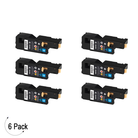 Compatible Xerox 106R01627 Cyan -Toner 6 Pack (106R01627)