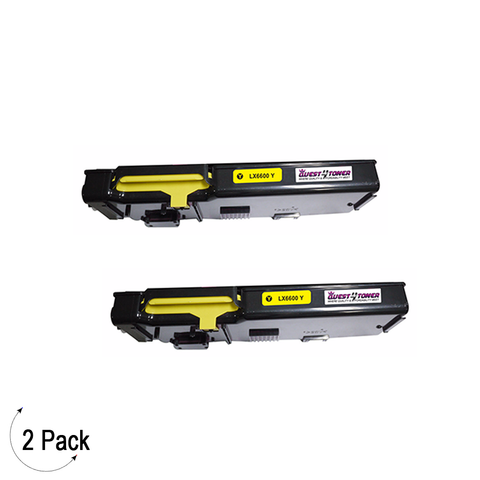 Compatible Xerox 106R02227 Yellow -Toner 2 Pack (106R02227)