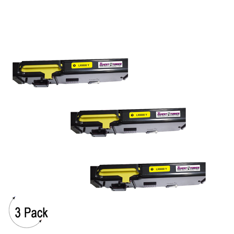 Compatible Xerox 106R02227 Yellow -Toner 3 Pack (106R02227)