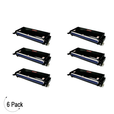 Compatible Xerox 113R00726 Black -Toner 6 Pack (113R00726)