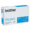 Brother TN 04C Cyan -original Toner