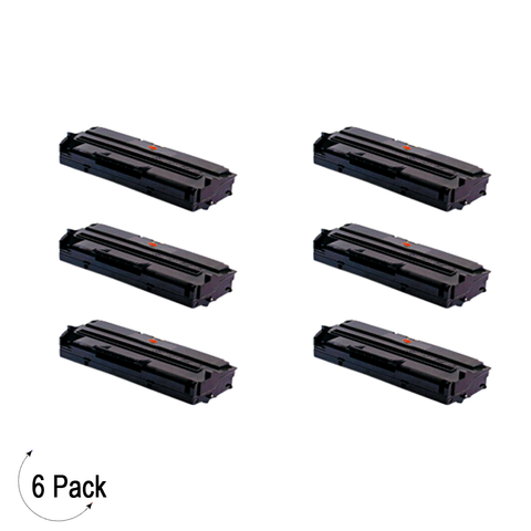 Compatible Samsung ML 4500D3 Black -Toner 6 Pack  (ML-4500D3)