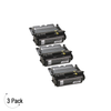 Compatible Lexmark T640 T642 T644 Black -Toner 3 Pack (64035HA)