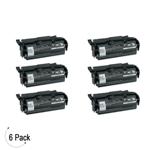 Compatible Lexmark X65X  -Toner 6 Pack (651H11A)