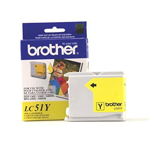 Brother LC 51Y Yellow -original Ink
