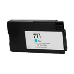Compatible HP 711 Cyan Ink/Inkjet Cartridge (CZ130A)