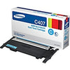 Samsung CLT C407S Cyan -original Toner (CLT-C407S)