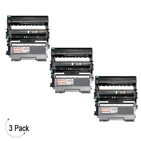 Compatible Brother TN 450 / DR 420 Toner & Drum Combo 3 Pack