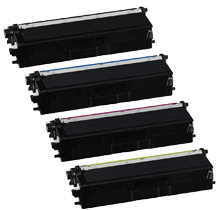 Compatible Brother TN-433  Toner Cartridge Set High Yield Black Cyan Magenta Yellow