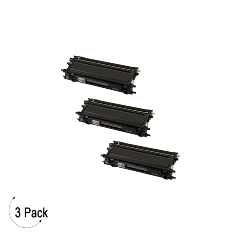 Compatible Brother TN 115 Black Toner 3 Pack