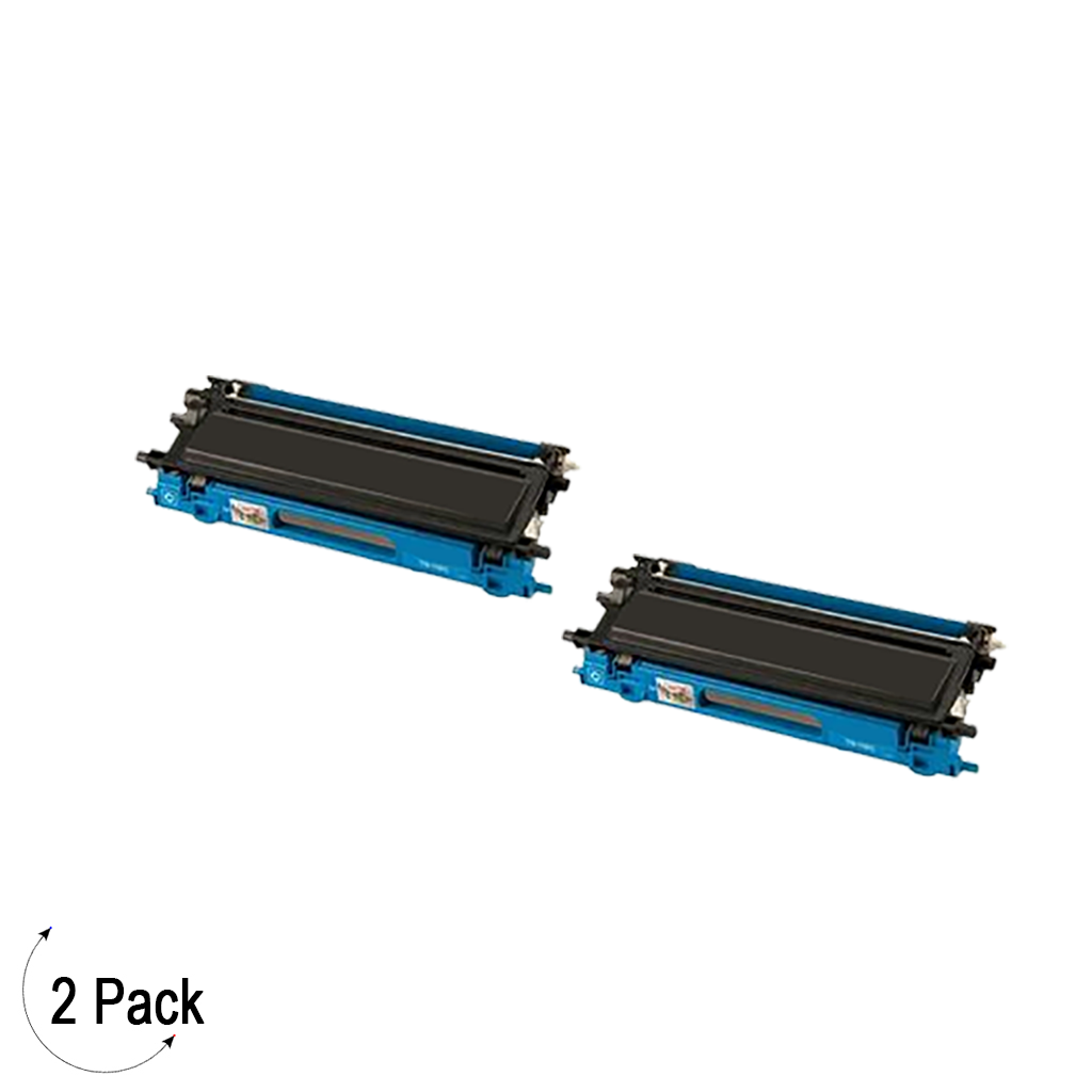 Compatible Brother TN 115 Cyan Toner 2 Pack