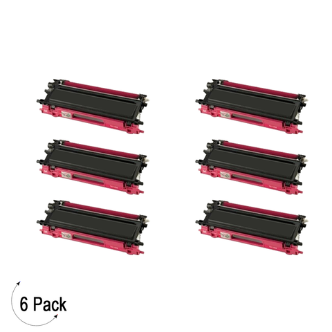Compatible Brother TN 115 Magenta Toner 6 Pack