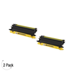 Compatible Brother TN 115 Yellow Toner 2 Pack