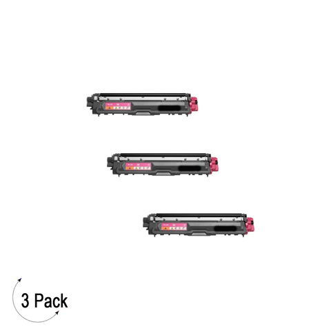 Compatible Brother TN 225 Magenta Toner 3 Pack