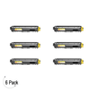 Compatible Brother TN 225 Yellow Toner 6 Pack