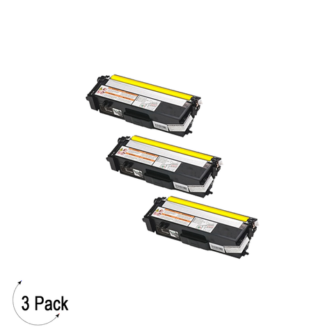 Compatible Brother TN 315 Yellow Toner 3 Pack
