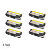 Compatible Brother TN 315 Yellow Toner 6 Pack