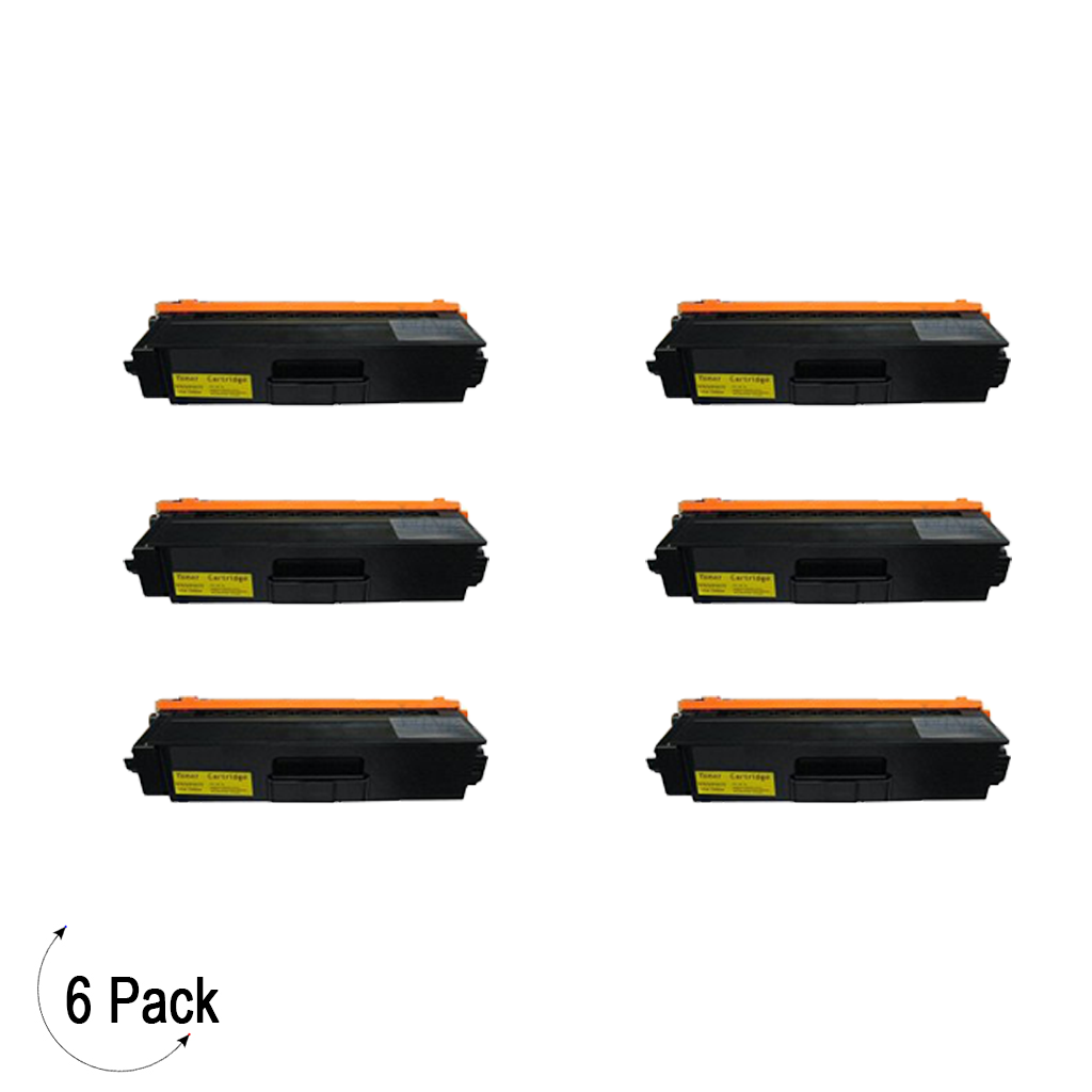 Compatible Brother TN 339 Yellow Toner 6 Pack