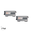 Compatible Brother TN 450 Black Toner Cartridge High Yield Version of TN420 2 Pack
