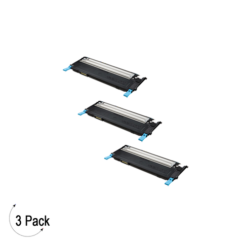 Compatible Samsung CLT C409S Cyan -Toner 3 Pack  (CLT-C409S)