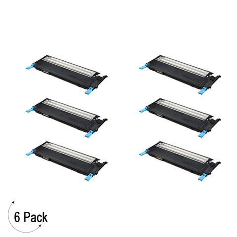 Compatible Samsung CLT C409S Cyan -Toner 6 Pack  (CLT-C409S)