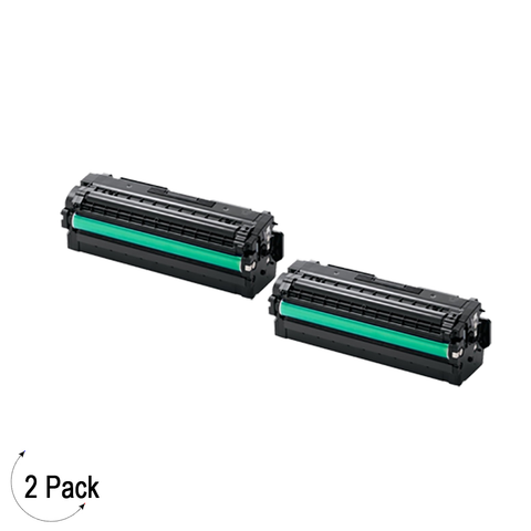 Compatible Samsung CLT C505L Cyan -Toner 2 Pack  (CLT-C505L)