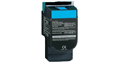 Compatible Lexmark C54X X54X Cyan -Toner  (C540H2CG)