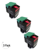 Compatible Lexmark C54X X54X Magenta -Toner 3 Pack (C540H2MG)