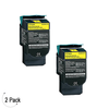 Compatible Lexmark C54X X54X Yellow -Toner 2 Pack (C540H2YG)
