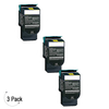 Compatible Lexmark C544 C546 X544 Yellow -Toner 3 Pack (C544X2YG)