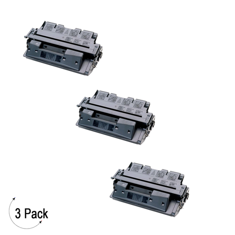 Compatible HP 61X Black -Toner 3 Pack (C8061X)