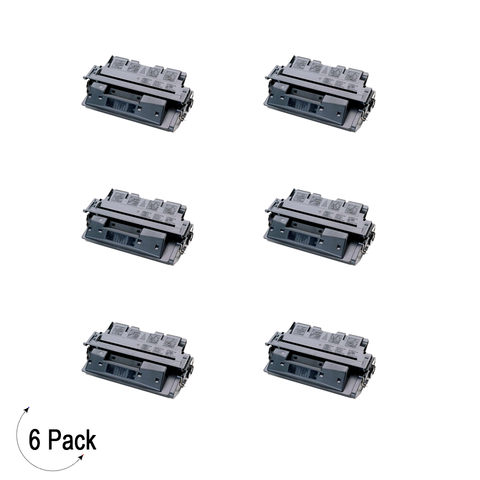 Compatible HP 61X Black -Toner 6 Pack (C8061X)