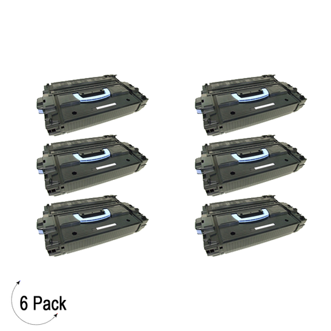 Compatible HP 43X Black -Toner 6 Pack (C8543X)