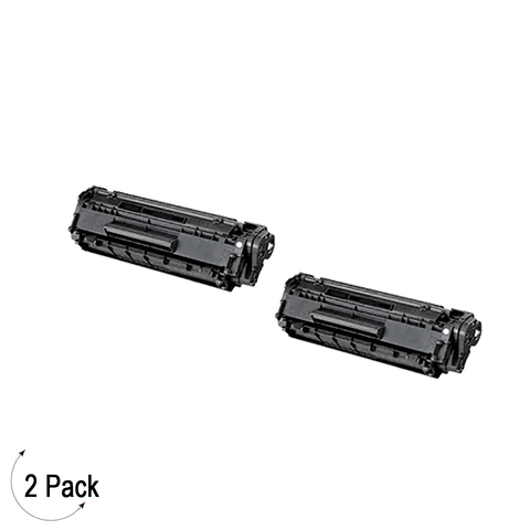 Compatible Canon 126 Black Toner 2 Pack