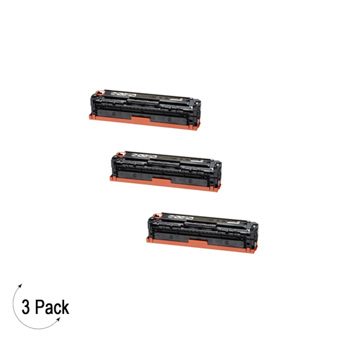 Compatible Canon 131 Black Toner 3 Pack