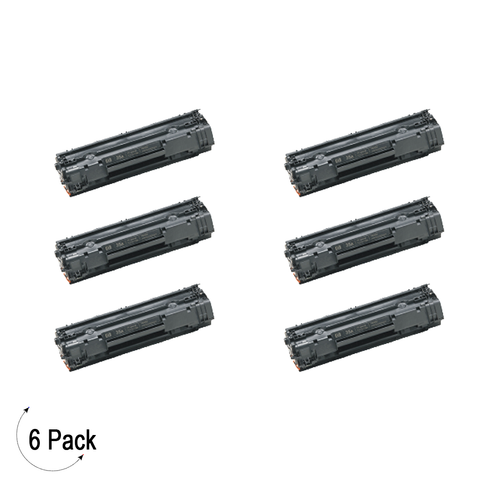 Compatible HP 35A Black -Toner 6 Pack (CB435A)