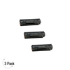 Compatible HP 36A Black -Toner 3 Pack (CB436A)
