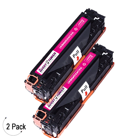 Compatible HP 125A Magenta -Toner 2 Pack (CB543A)