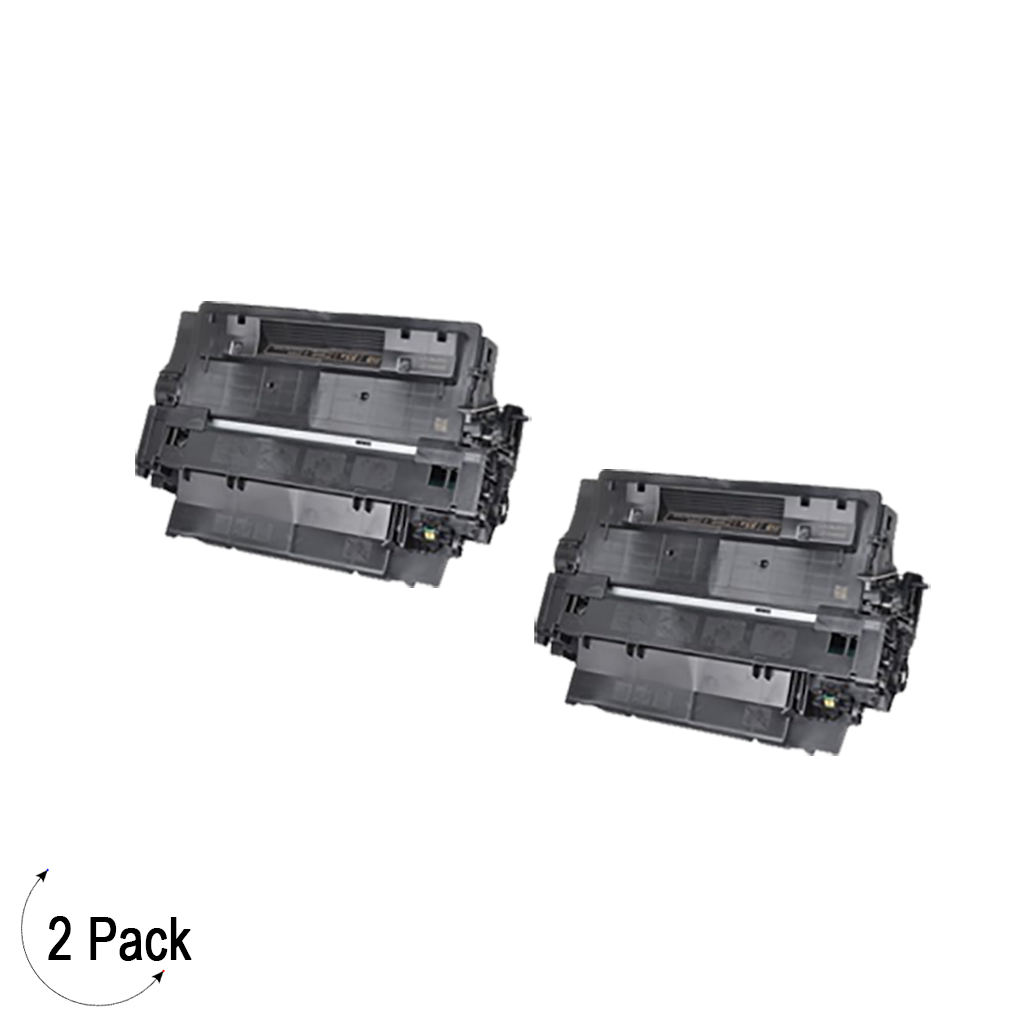Compatible HP 55A Black -Toner 2 Pack (CE255A)