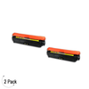 Compatible HP 650A Yellow -Toner 2 Pack (CE272A)